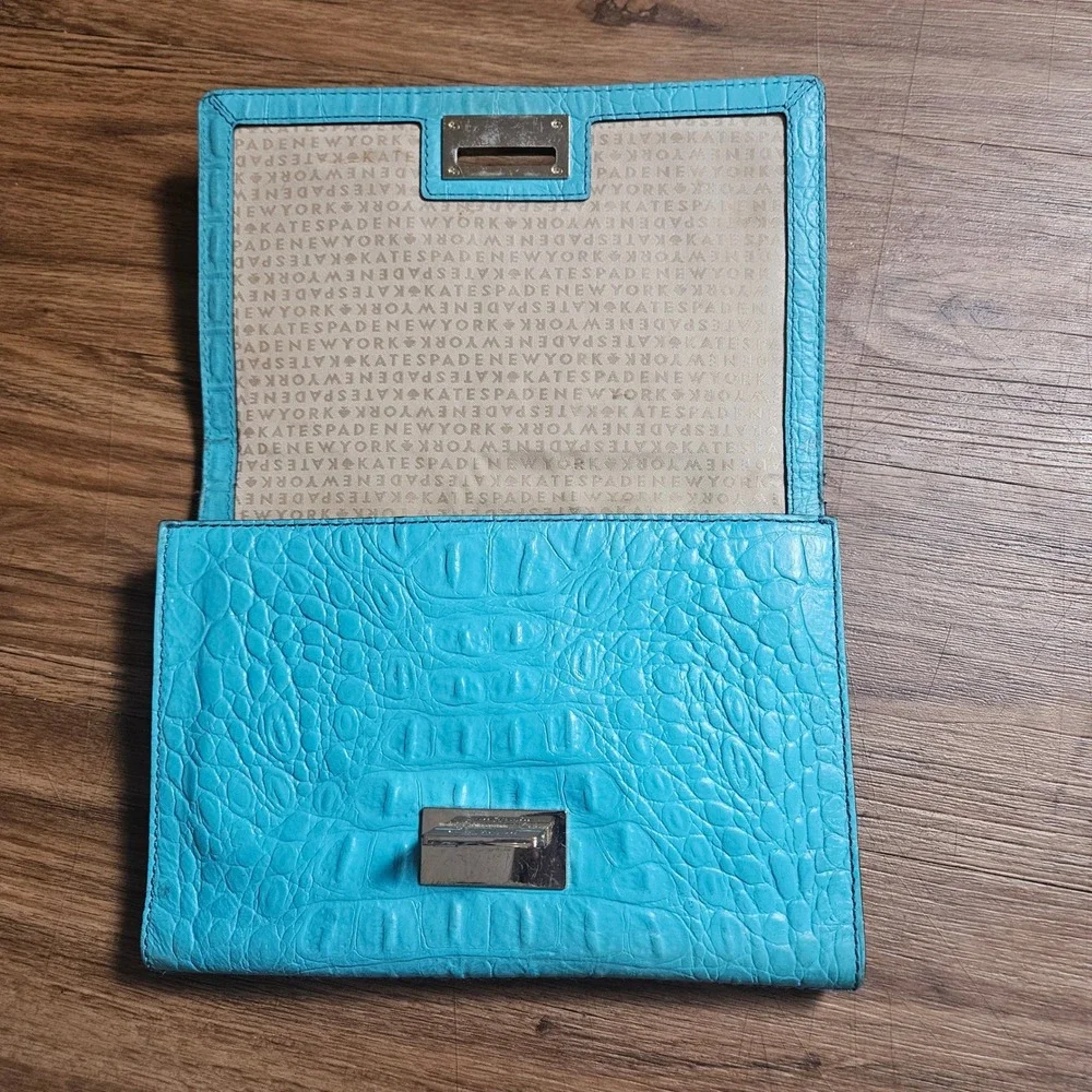 Kate‎ Spade New York Orchard Valley Fiona Croc Embossed Leather Crossbody Bag